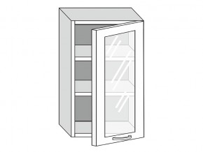 19.50.3 Шкаф настенный (h=913) на 500мм с 1-ой стекл. дверцей в Невьянске - nevyansk.магазин96.com | фото