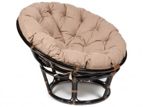 Кресло Papasan 23/01 W с подушкой Antique brown, экошерсть Коричневый в Невьянске - nevyansk.магазин96.com | фото