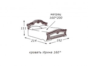 Кровать 2-х спальная 1600*2000 с ортопедом в Невьянске - nevyansk.магазин96.com | фото