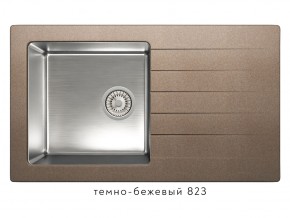 Мойка комбинированная Tolero twist TTS-860 Темно-бежевый 82 в Невьянске - nevyansk.магазин96.com | фото