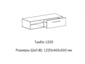 Тумба 1220 (низкая) в Невьянске - nevyansk.магазин96.com | фото